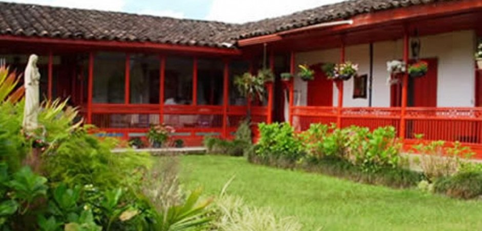 Interior de la Posada de Las Nubes Fuente: posadasturisticasdecolombia.com